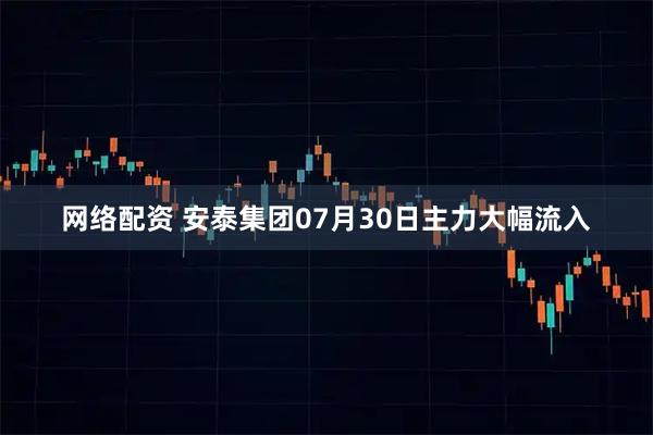 网络配资 安泰集团07月30日主力大幅流入